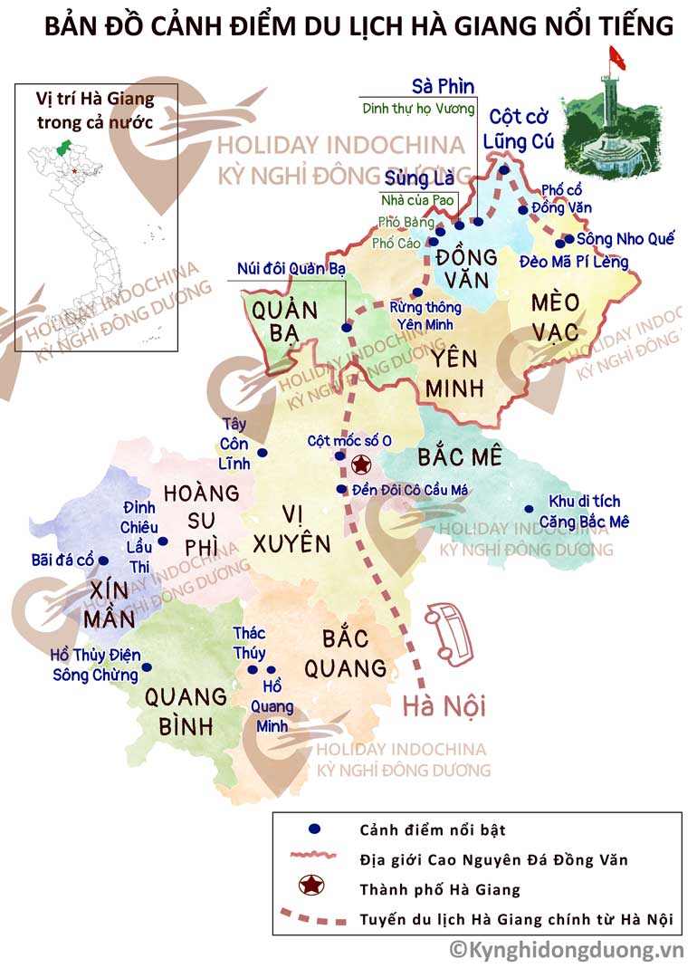 Tây Côn Lĩnh, một trong những địa danh nổi tiếng của Hà Giang, đã được đầu tư phát triển hạ tầng để thu hút du khách đến tham quan. Nơi đây có những khung cảnh thiên nhiên hoang sơ, hùng vĩ và đầy màu sắc. Đặc biệt, vào mùa nắng, tầm nhìn từ đỉnh Tây Côn Lĩnh vô cùng rộng lớn, tuyệt đẹp.